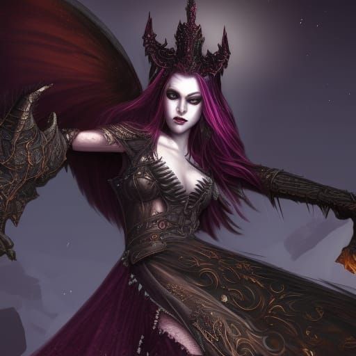 High Fantasy Vampire Queen