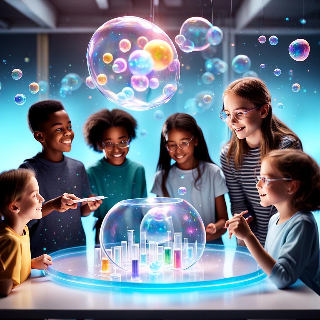 Educational Holographic Science Kit Concept Art