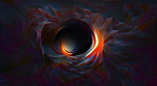 Black Hole Concept Art in 8K Resolution
