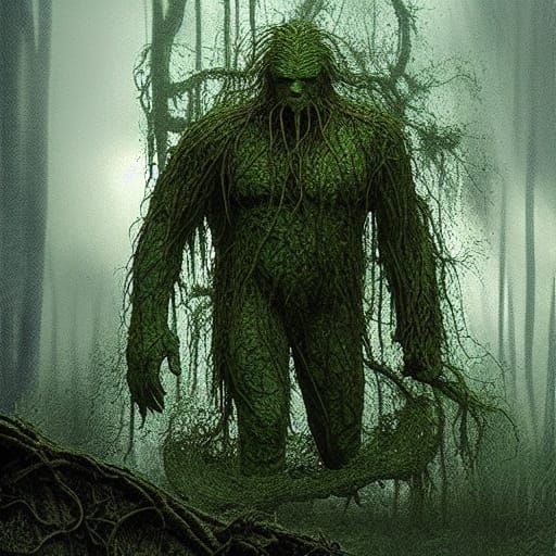 Epic Swamp Creature Emerges from the Swamp