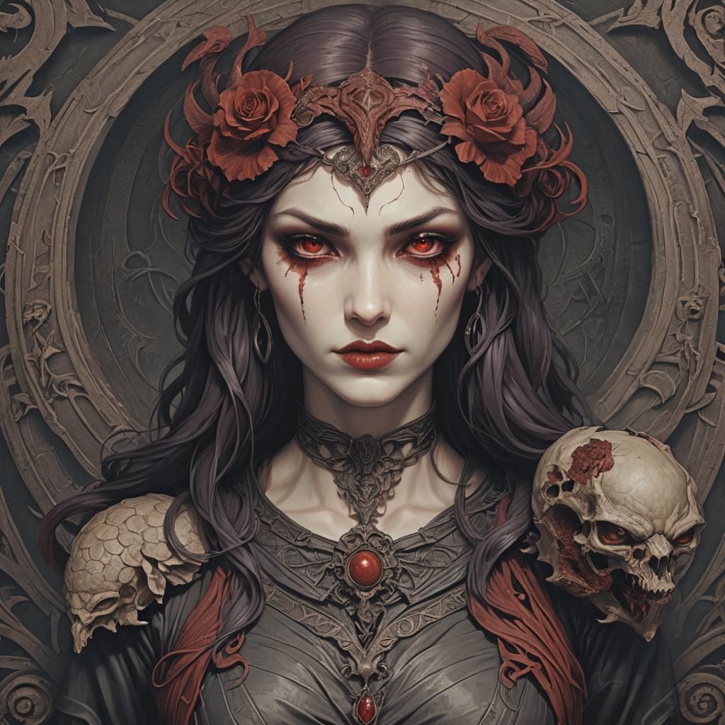 Mystical Depiction of Lilith