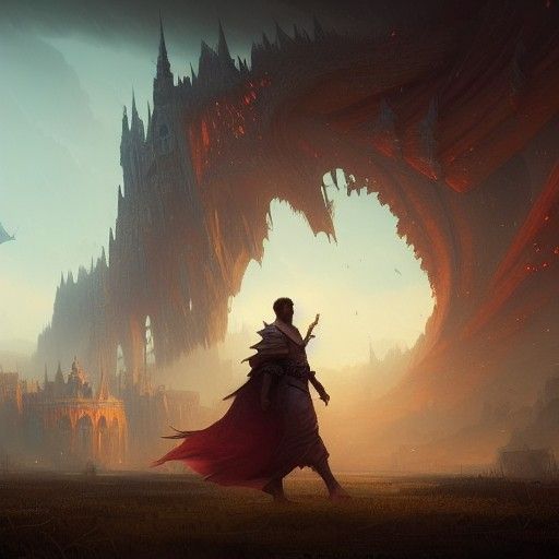 Hyper-Detailed Fantasy Art in Digital Illustration Style