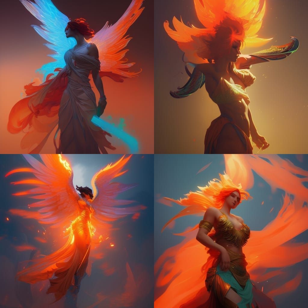 Godlike Phoenix in Dynamic Lighting