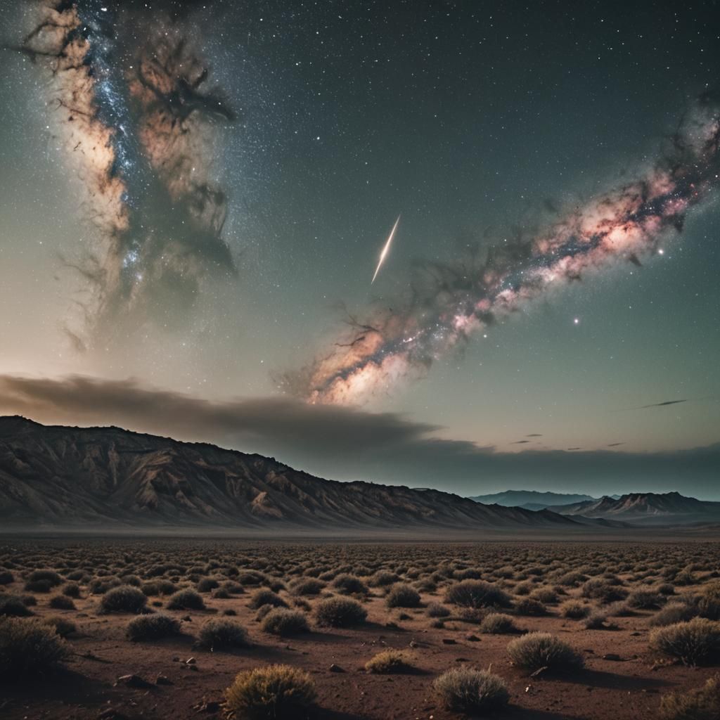 Dramatic Distant Galaxies in Cinematic Style