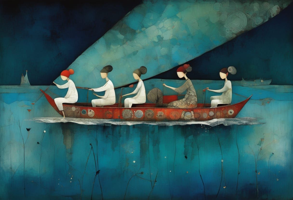 Abstract Figures in Expressive Digital Art