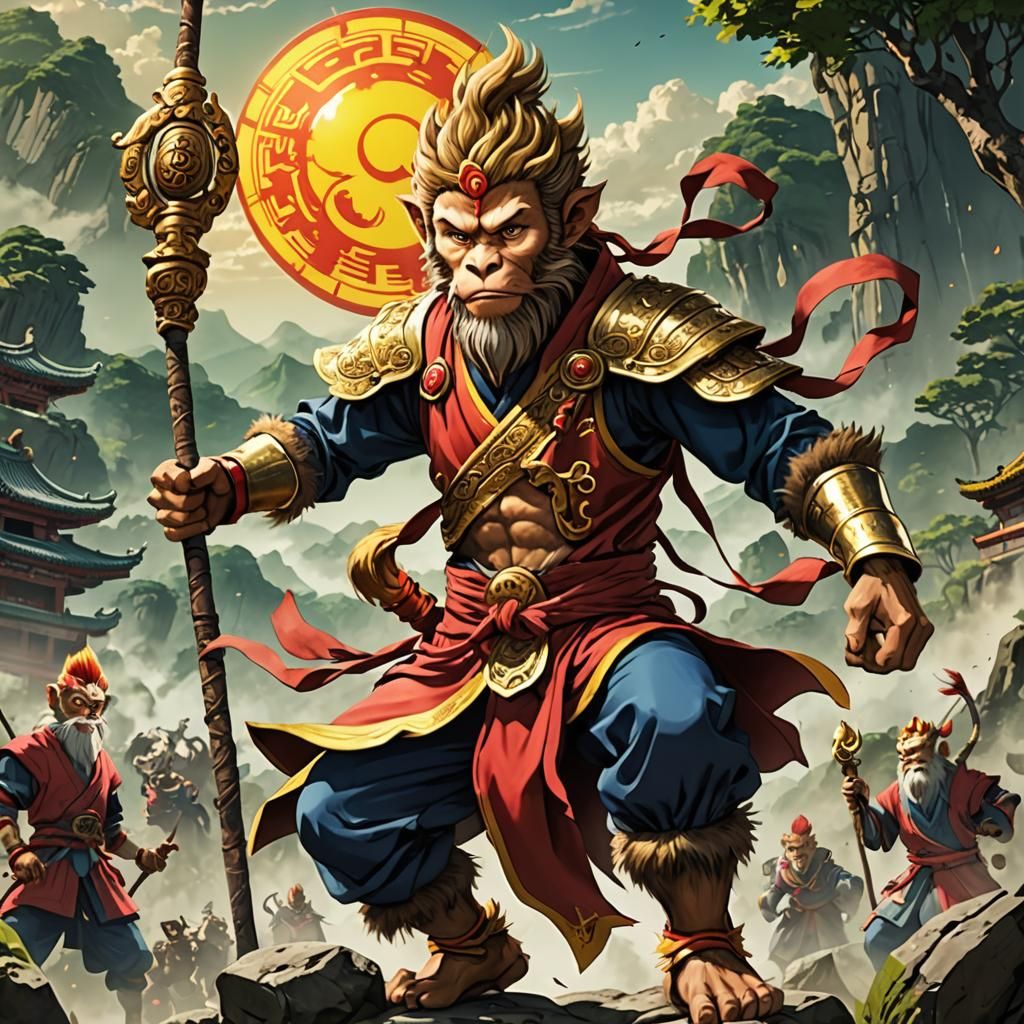 Sun Wukong: Journey to the West, Cel-Shaded Anime