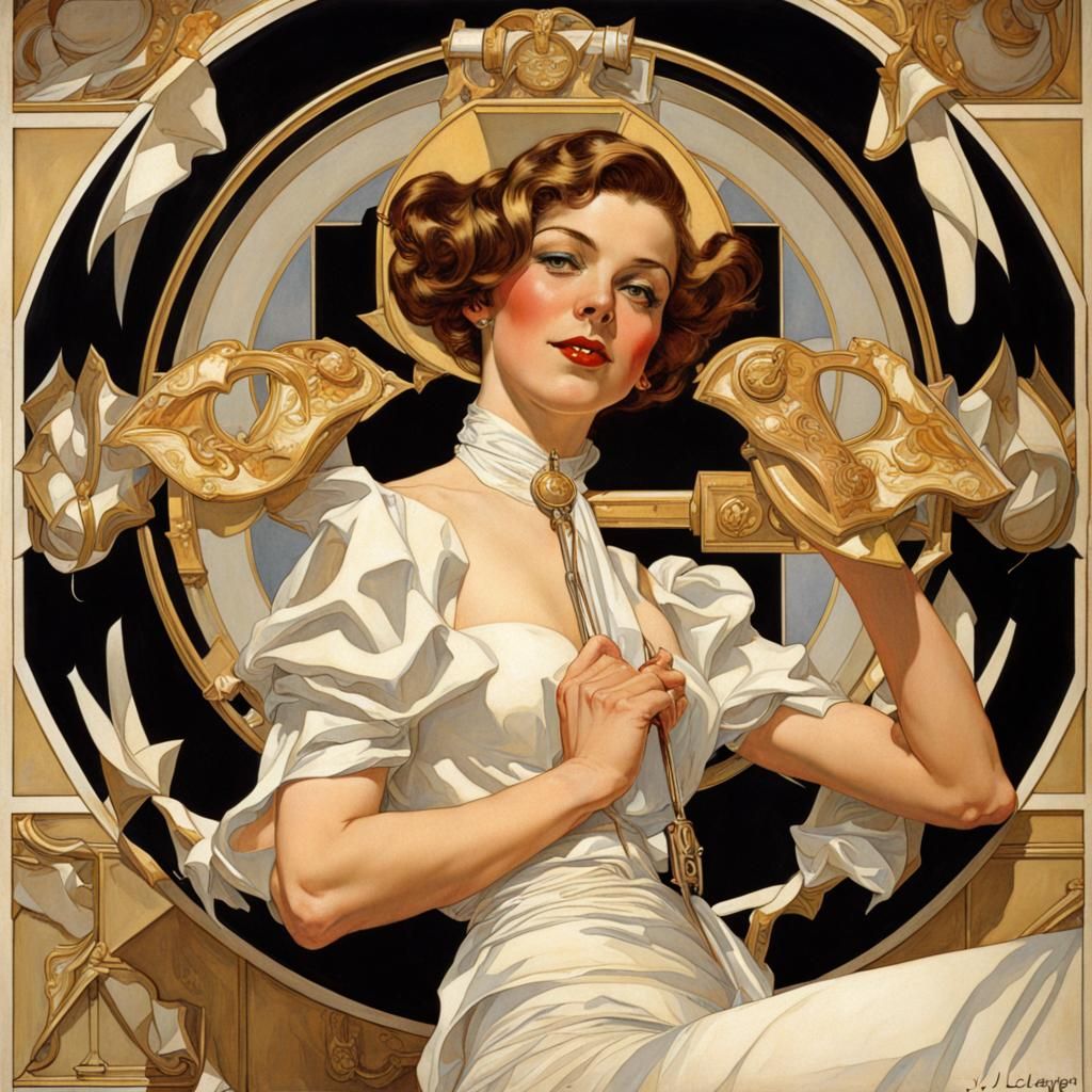 Classic Illustration Style Image