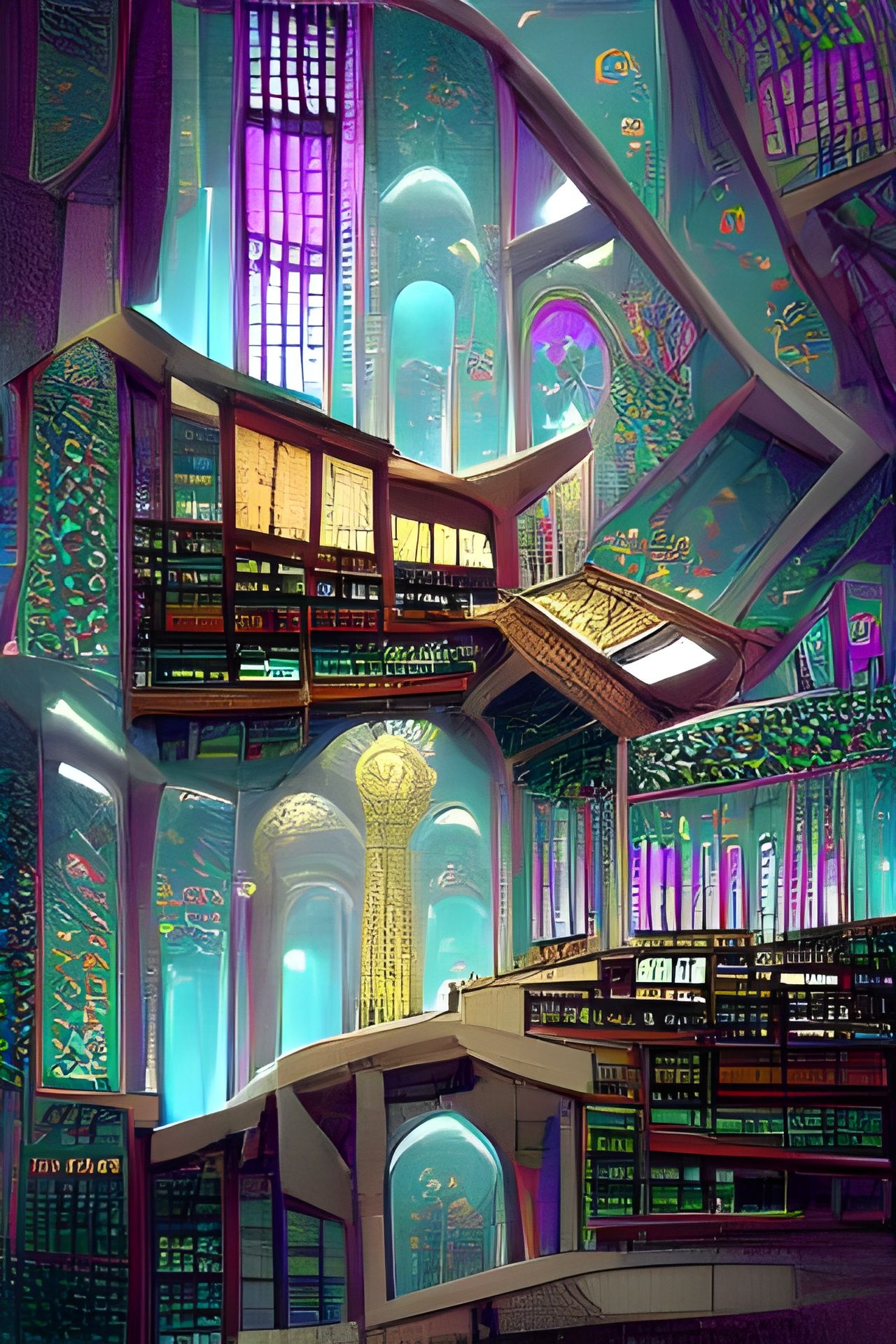 Astral Library: Cosmic Sanctuary of Knowledge