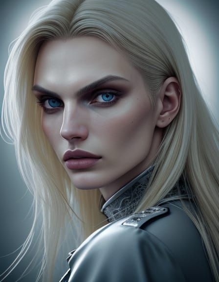 Hyper-Realistic Portrait of Andreja Pejic