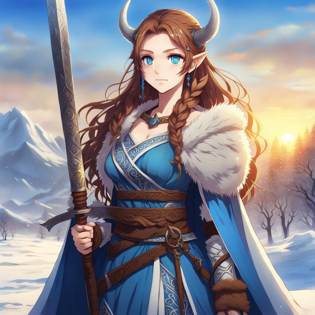 Viking Princess - Guardian of the winter valley I
