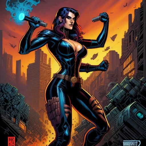 KMFDM Comic Book Art by Mark Brooks and Dan Mumford