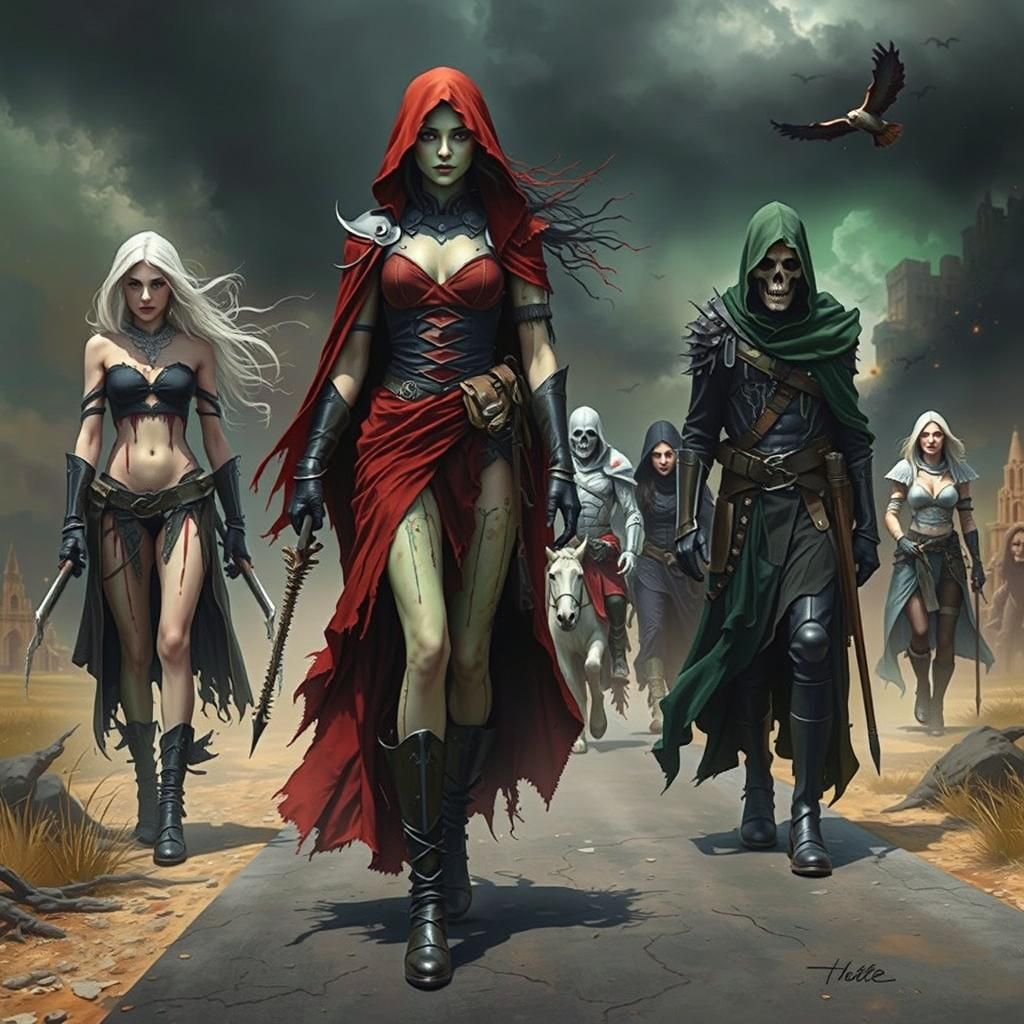 Apocalyptic Horsemen in a Post-Apocalyptic Wasteland