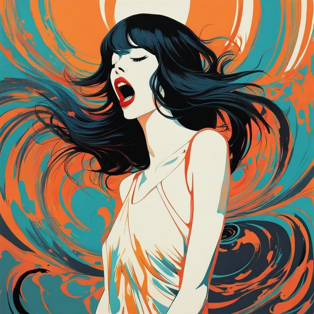 The Scream Reimagined: Watercolor Art