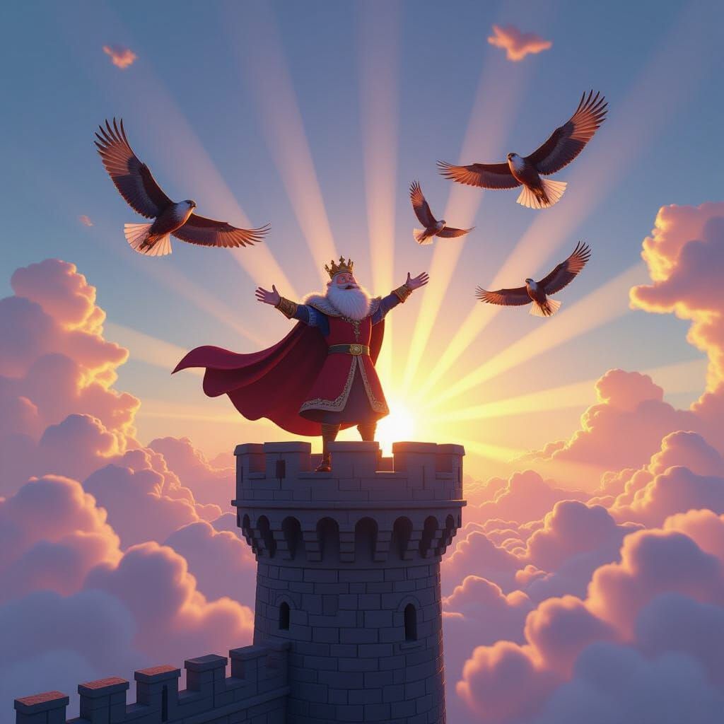 Regal King Releases Hawks and Falcons Skyward