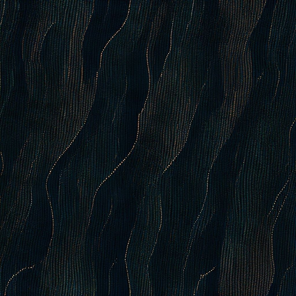 Abstract Wave Pattern for Handcrafted Textile Print