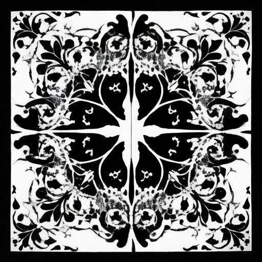 Abstract Inkblot: AI Rorschach Test