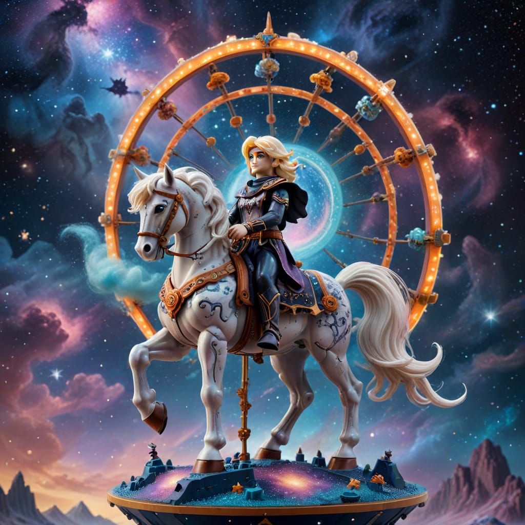 He-Man Lego Witch on Celestial Carousel