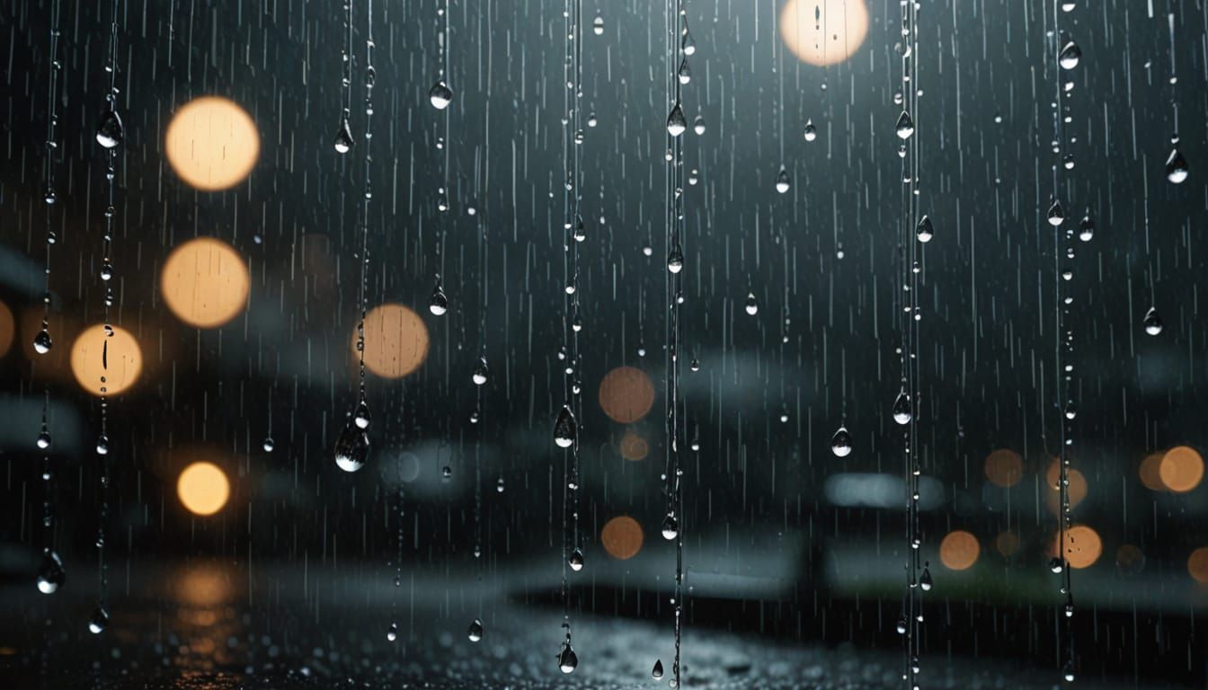 Crystal Clear Windows Screen in Heavy Rain