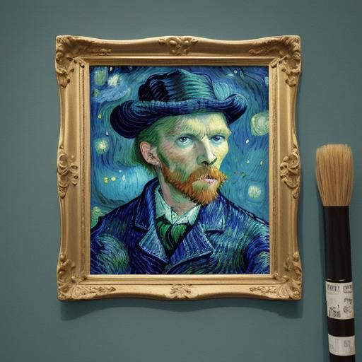 Van Gogh Inspired AI Image