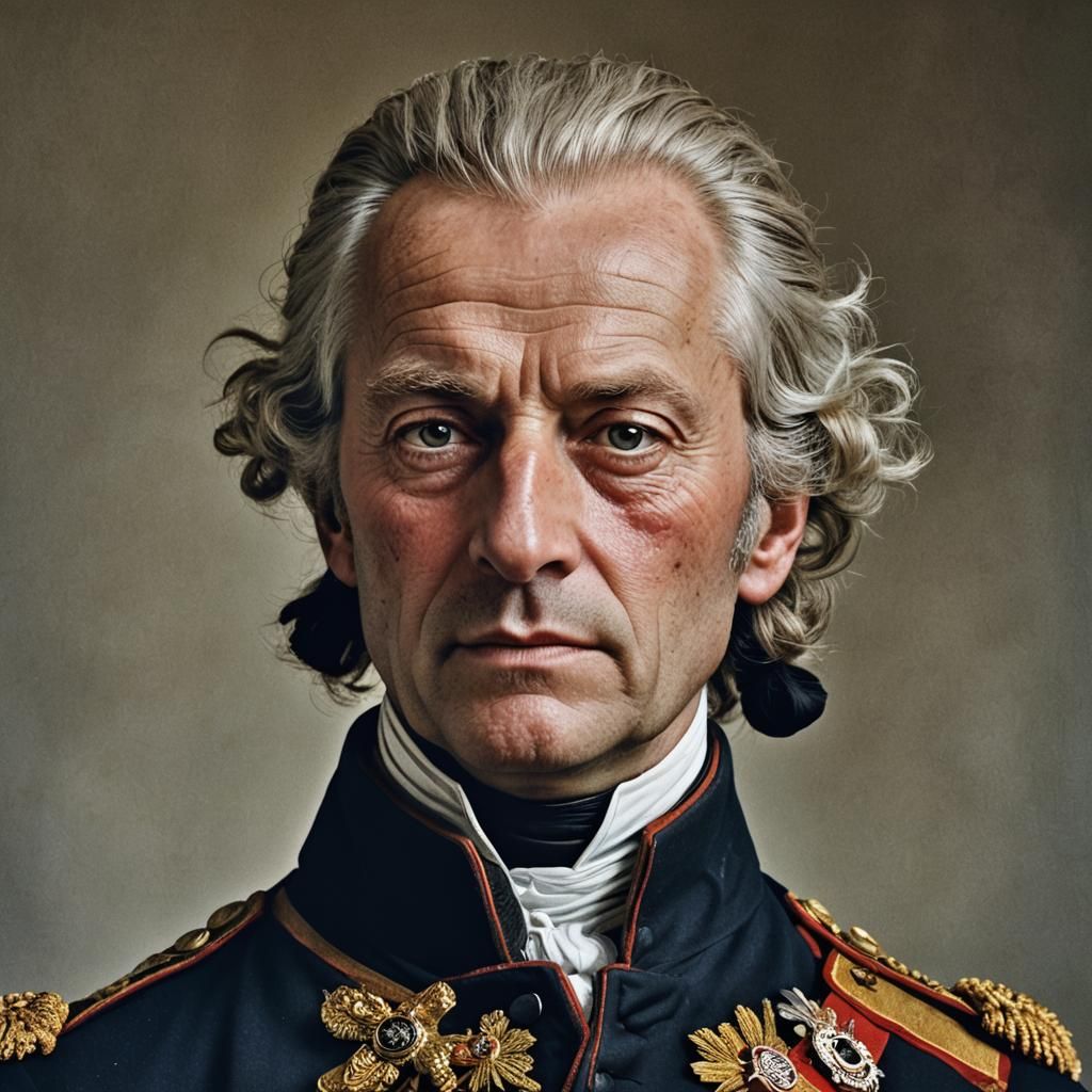 Frederick the Great Portrait: Professional Photography Style