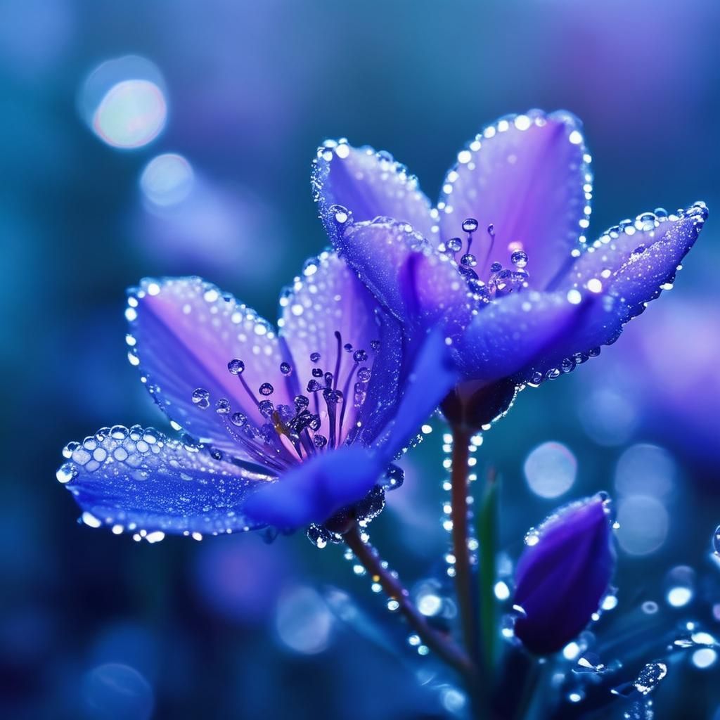 Stylized Flower Symbolizing Hope in AI Art