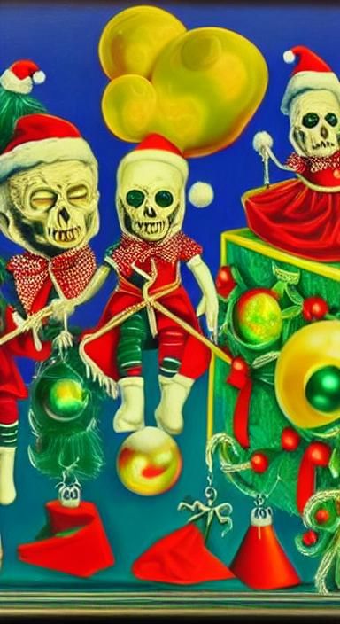 Xmas Child Skeletons