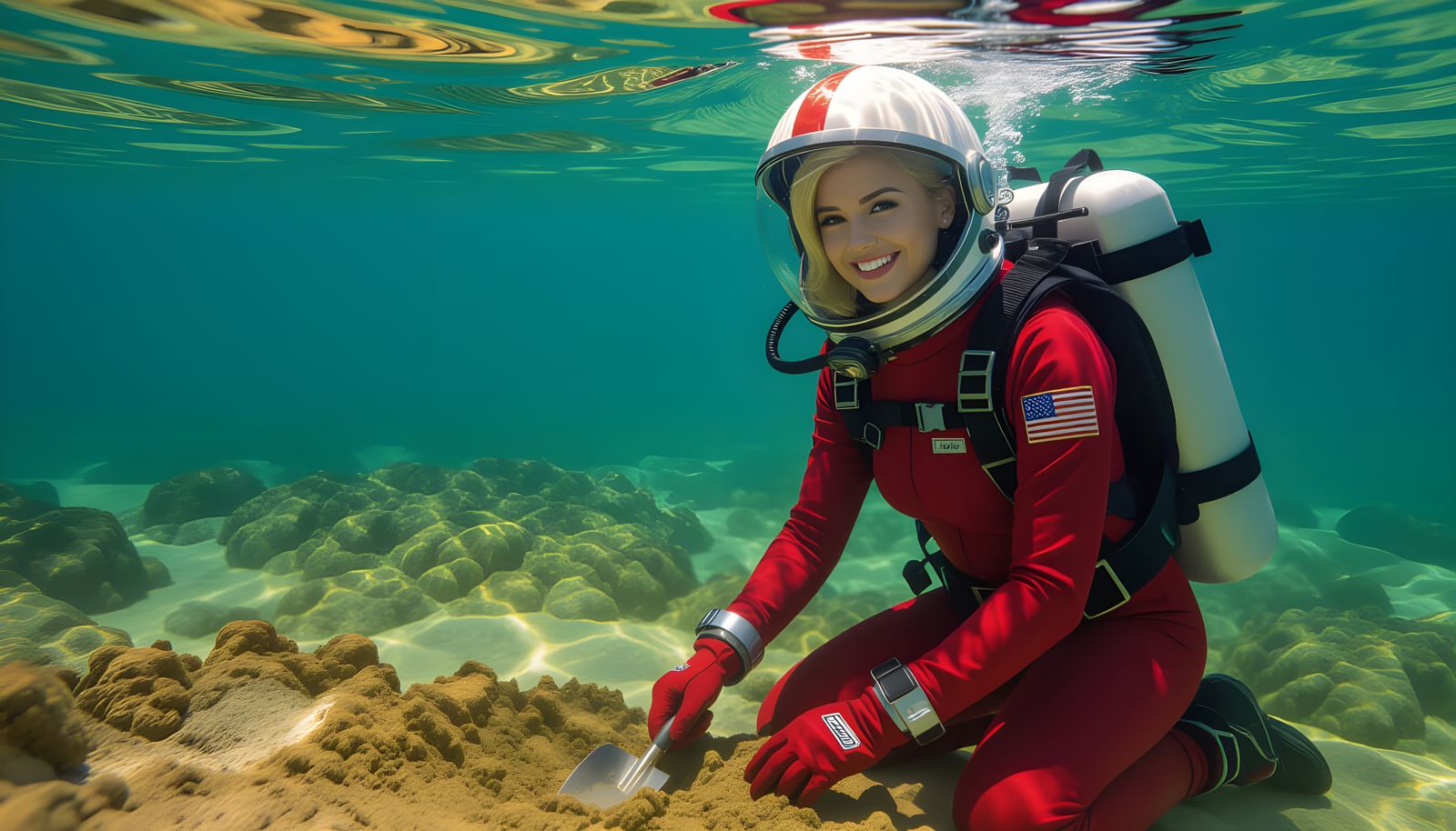 Paraguayan Astronaut Collects Seafloor Samples