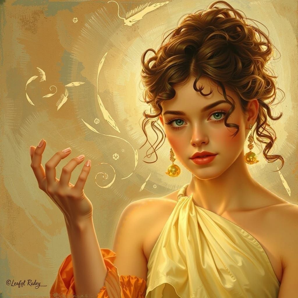 Abstract Swirling Red Forms in Dynamic Motion