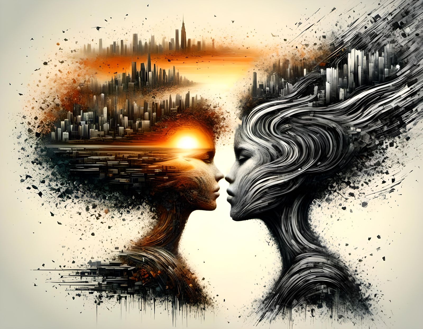 The space between us