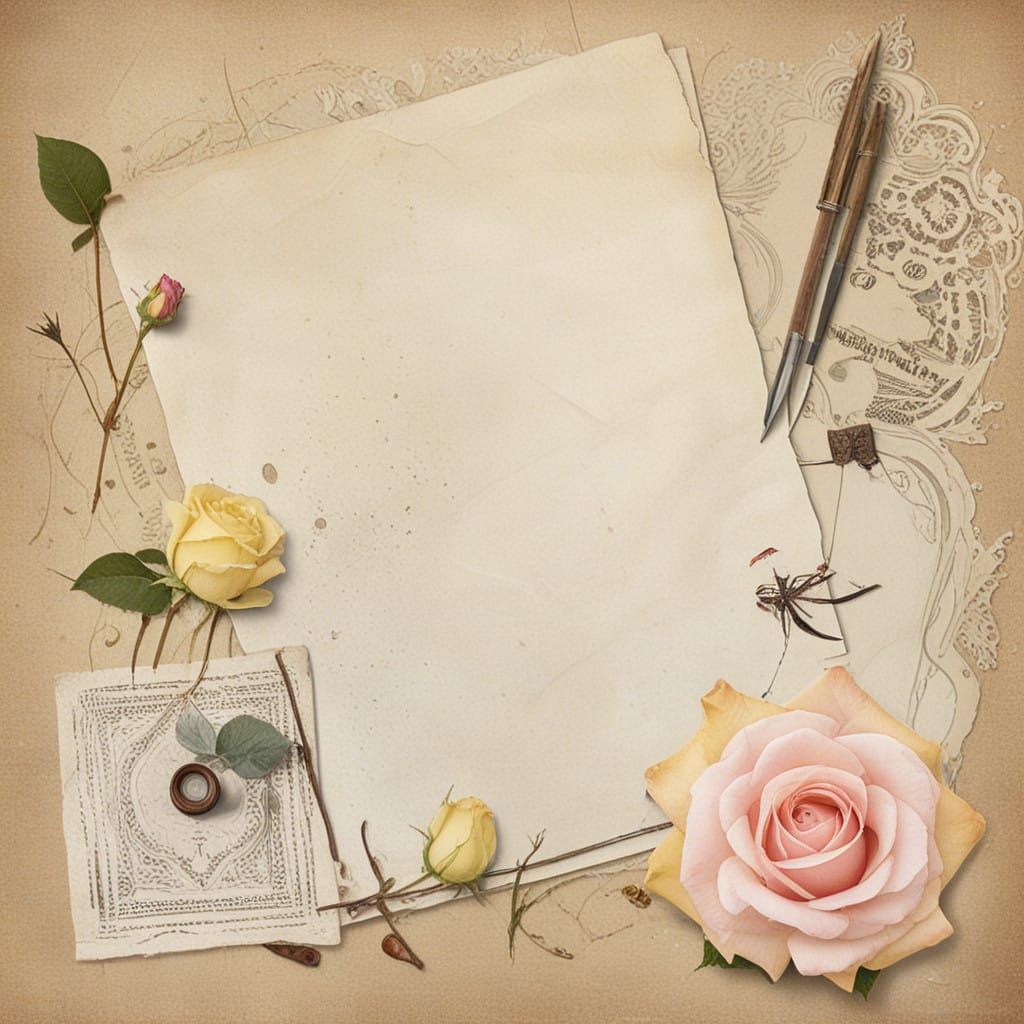 A Romantic Victorian Study in Watercolor