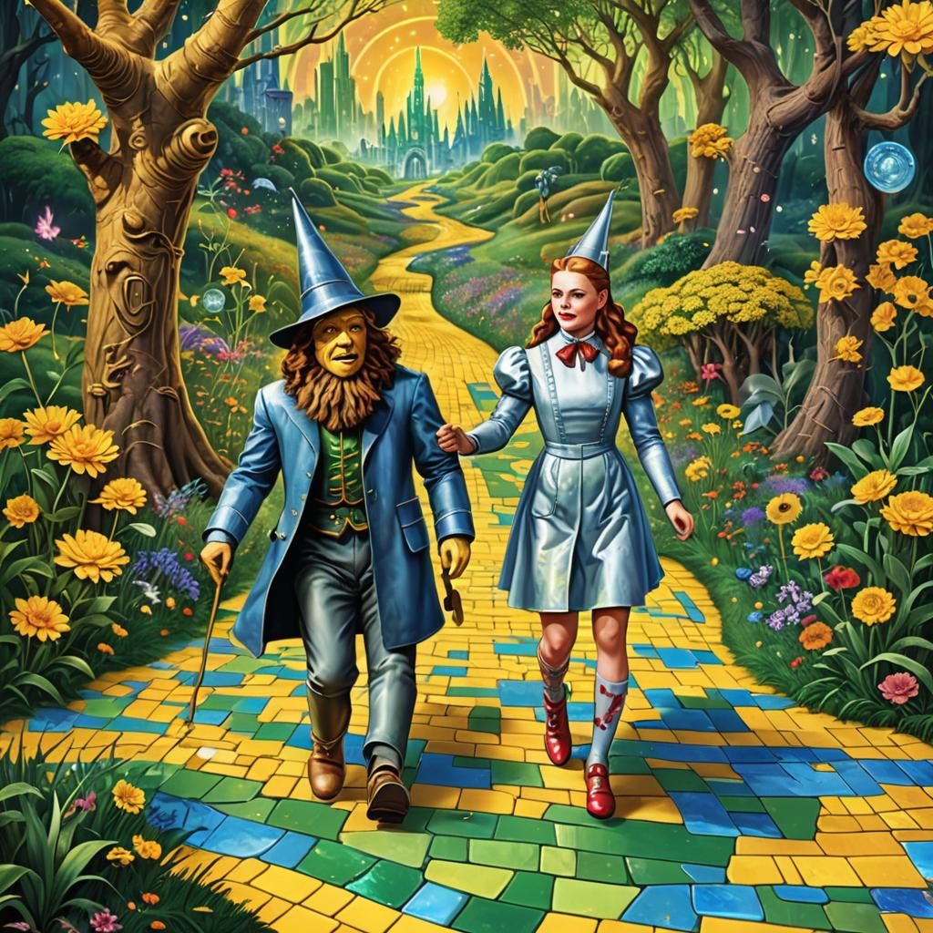 Wizard of Oz: Holographic Yellow Brick Road
