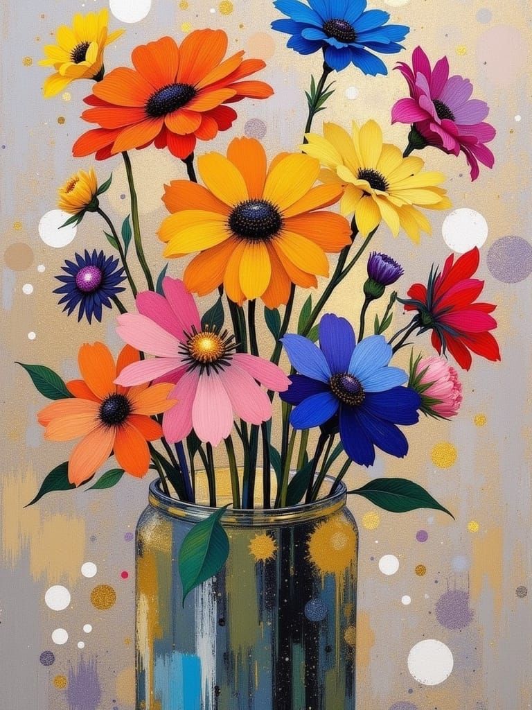 Flower still life, soo original. 🤭