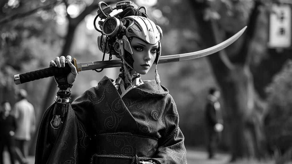 robotic geisha
