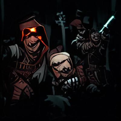 Darkest Dungeon Inspired Gothic Horror Scene