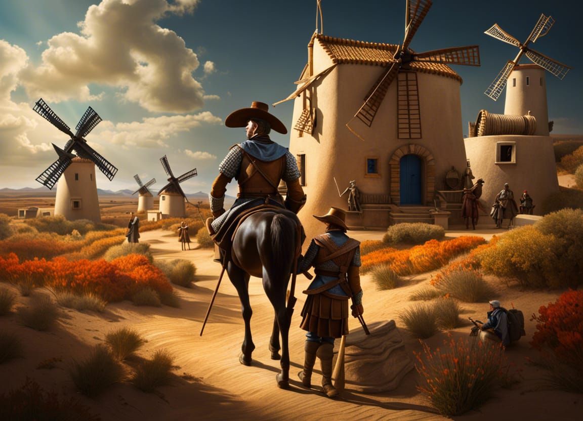 The New Curator of the Renewable Energy Museum, Don Quixote