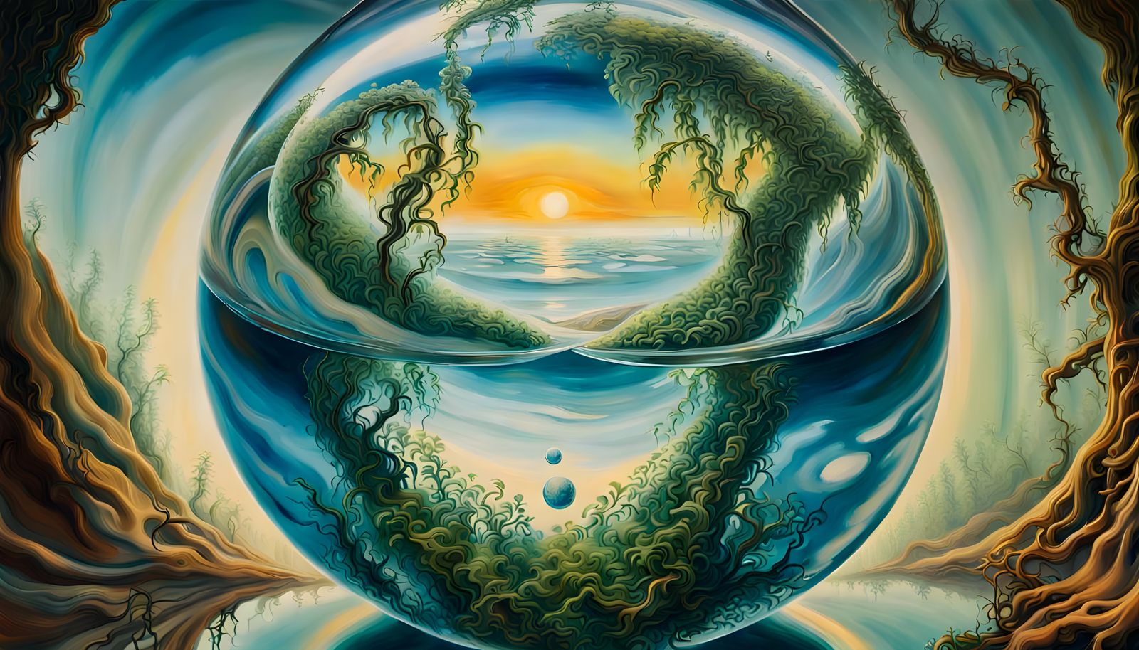 Glass Earth: A Parallel Universe Landscape