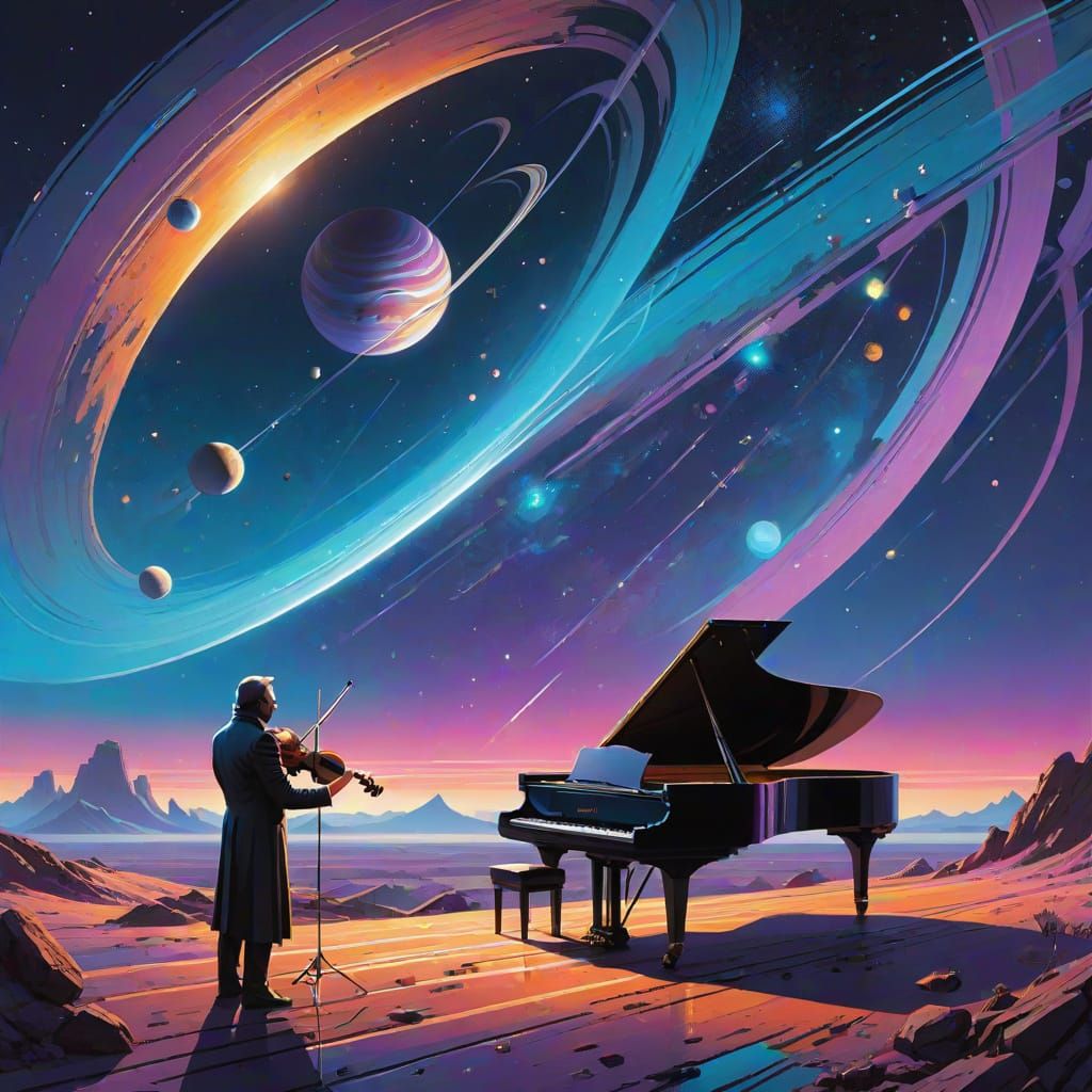 Cosmic Celestial Instrument of Light and Sound