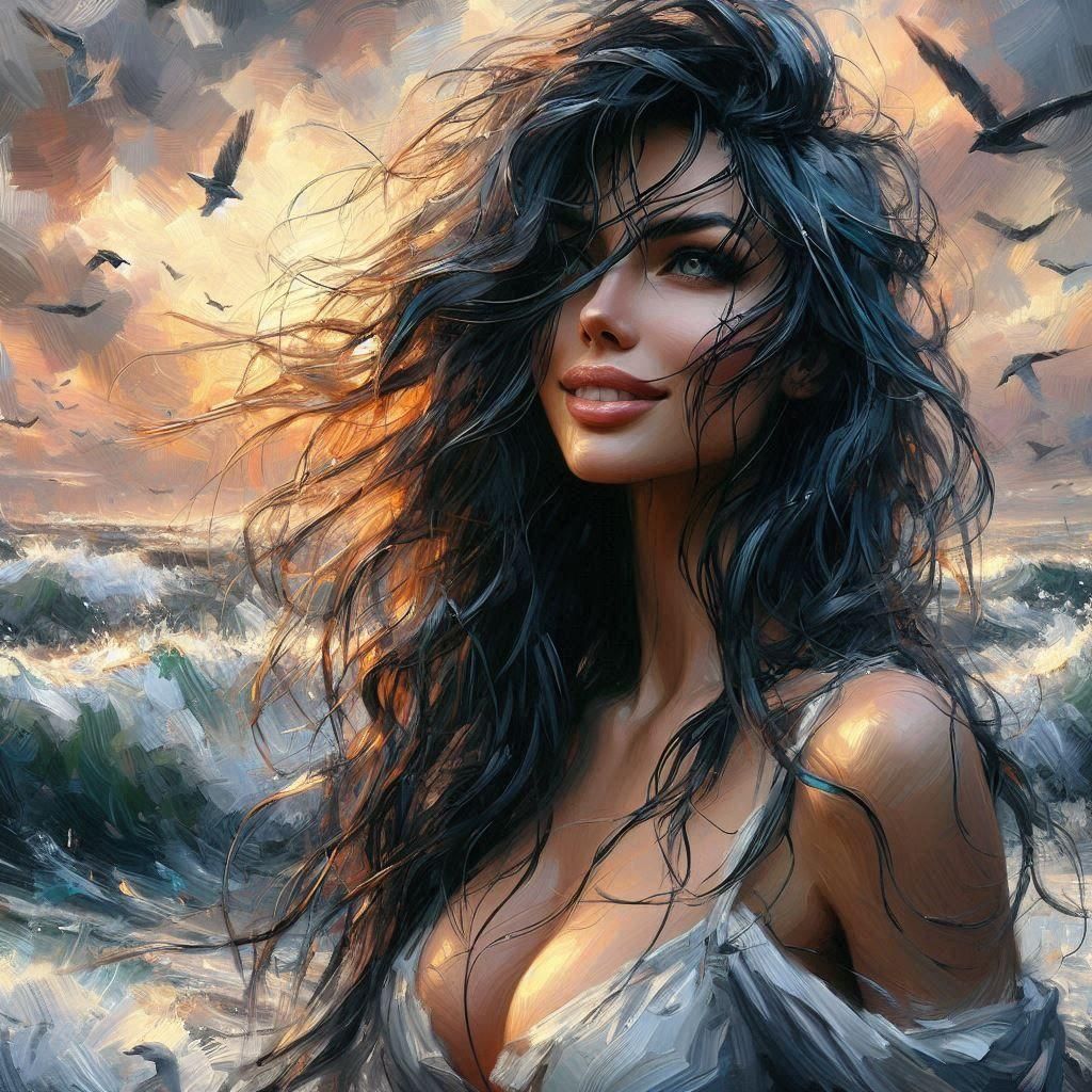 Dramatic Storm Scene Generated by AI