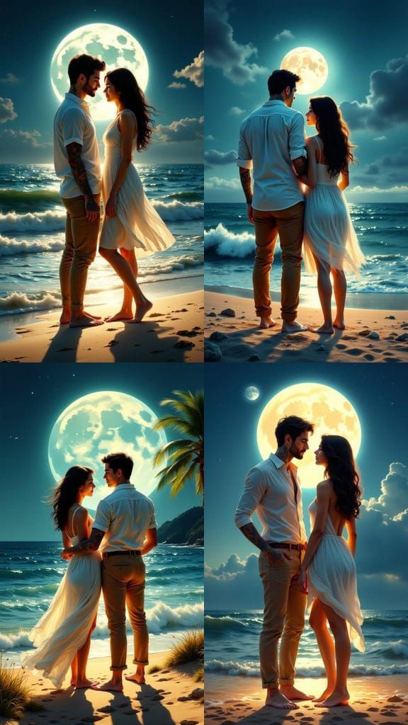 1960s Beach Romance Book Cover with Couple