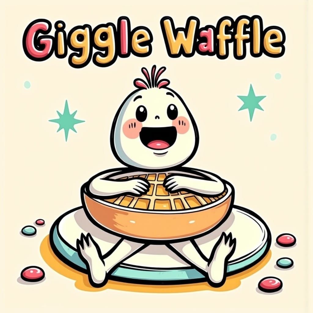 Giggle Waffle Game in Storybook Style