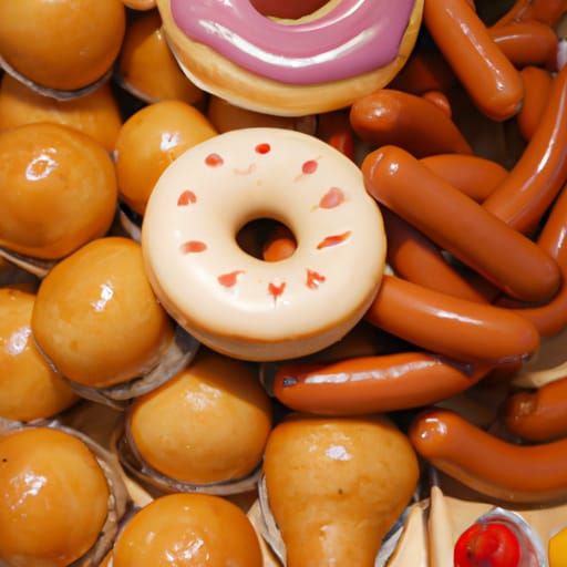 Sausages and Donuts: An AI Interpretation