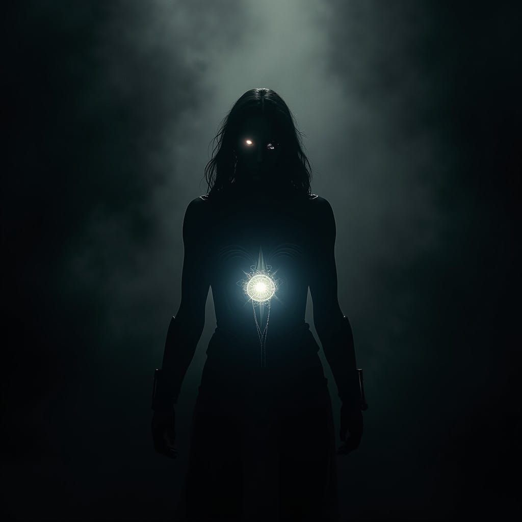 Ominous Xenomorphic Wonder Woman Emerges from the Shadows
