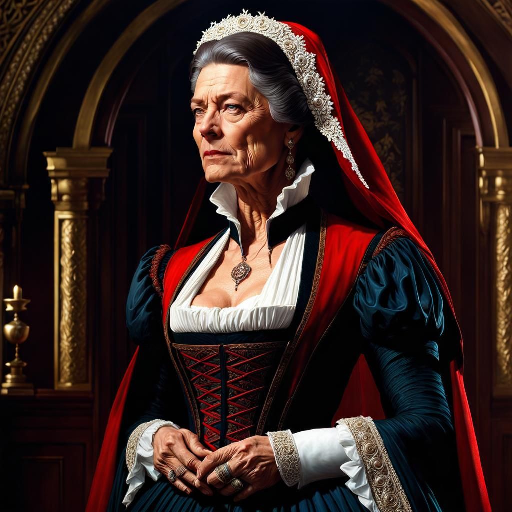 Magical 18th century woman 2