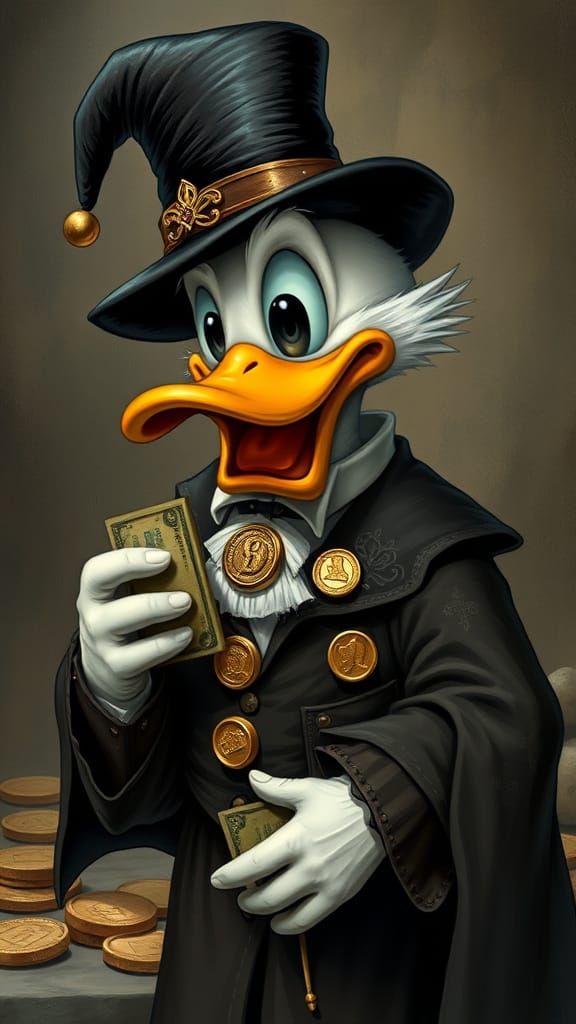 Gothic Donald Duck