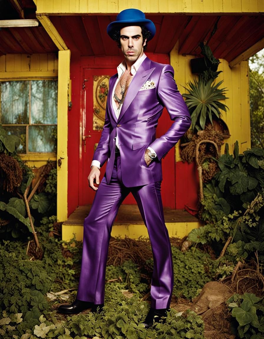 Striking Portrait in LaChapelle-Inspired Style