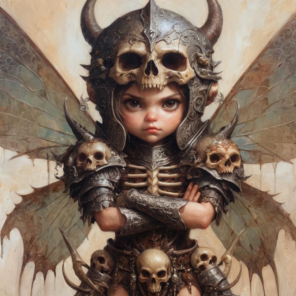 Pixie in Ancient Armor