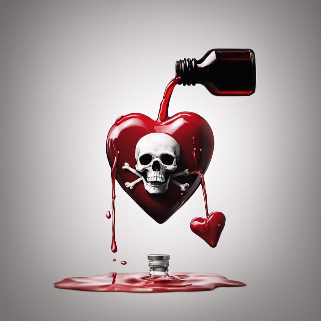 Poisoned Heart: Symbolic Representation of Heartbreak