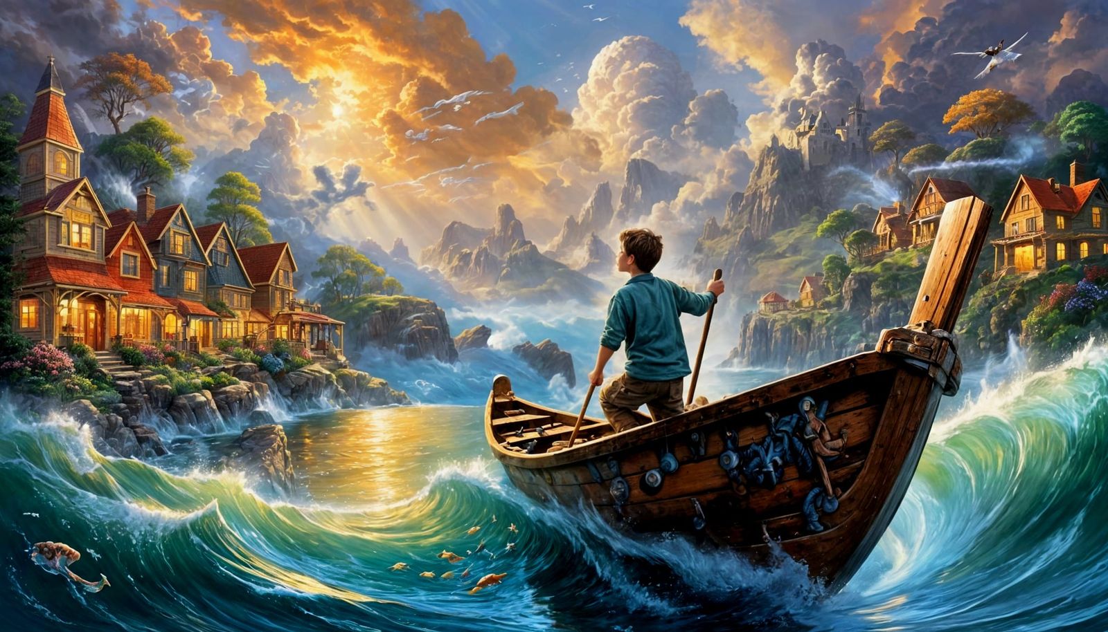 Imaginative Boy Creates Living Mental Worlds