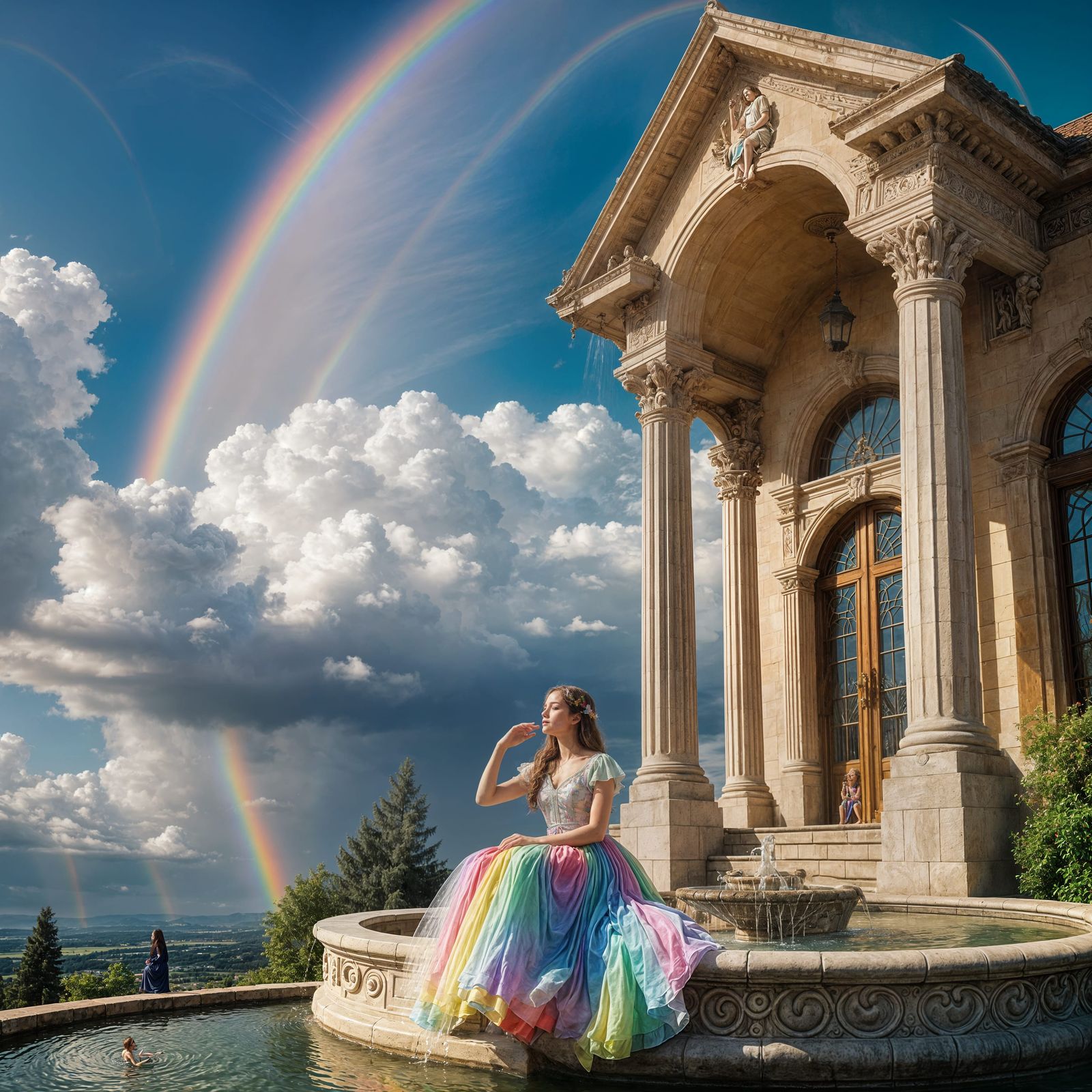 A breathtakingly beautiful and peaceful house on the clouds....