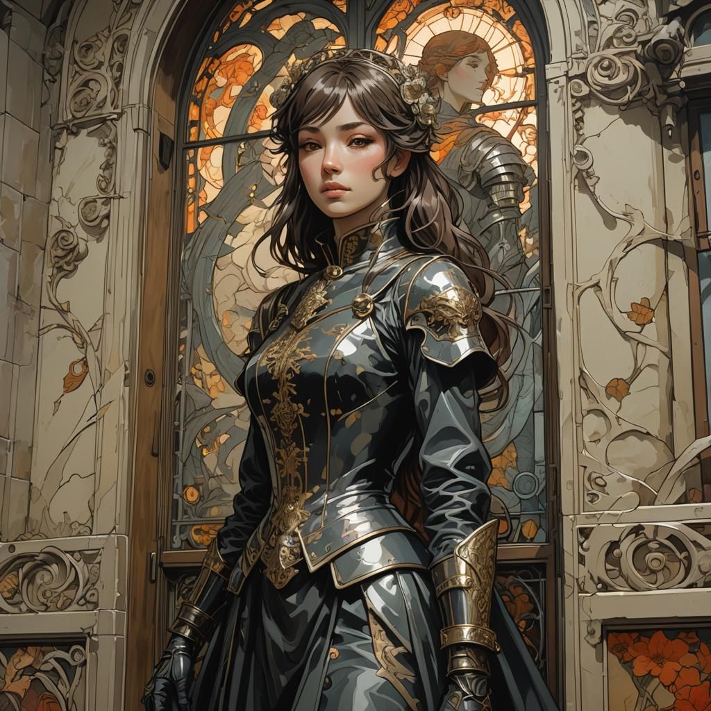 Foxgirl in Trench Coat: Gothic Anime Renaissance